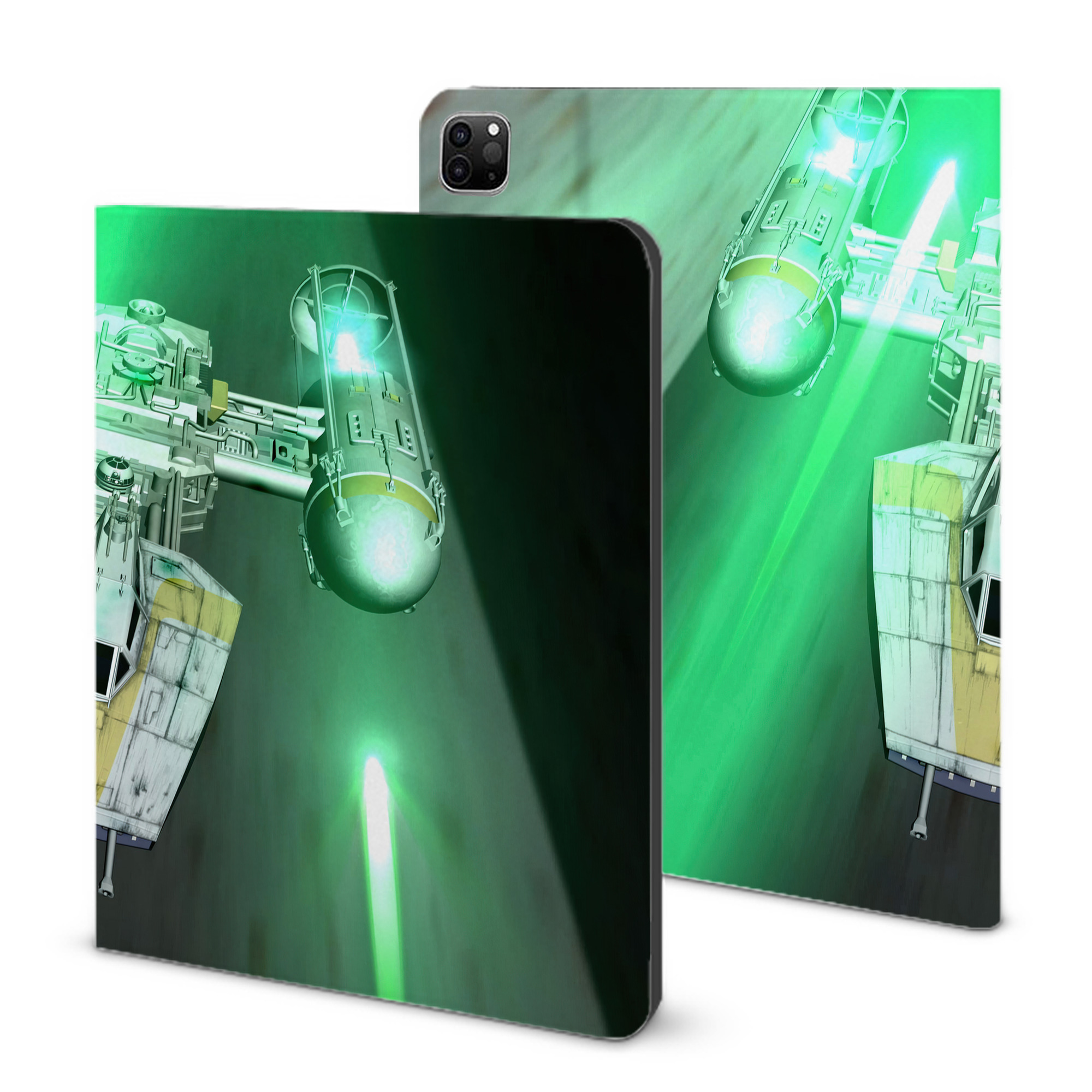 （画像用） スター・ウォーズ Star Wars IPad ケース ブック型 PUレザー TPU 耐衝撃 軽量 薄型 ペン収納なし 全面保護 IPad 各モデル対応